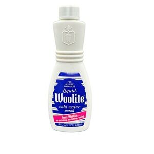 Vintage 1988 Woolite Liquid Cold Water Wash 8oz Bottle Boyle-Midway Prop Decor